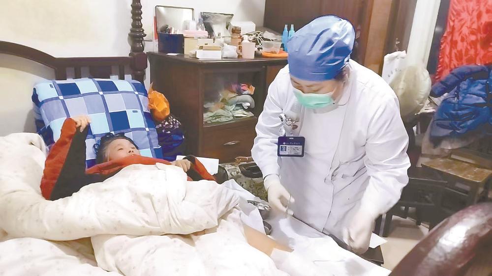 江苏盐城：MK体育“互联网+护理服务”走进千家万户(图1)