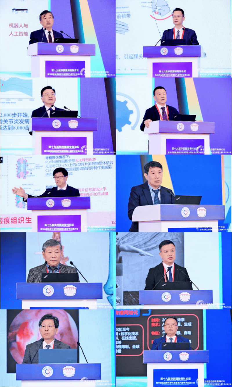 技术向新 学科向强｜第十九届华西国际骨科论坛暨华西医院骨科学科联盟第六届学术交流大会MK体育胜利召开(图10)